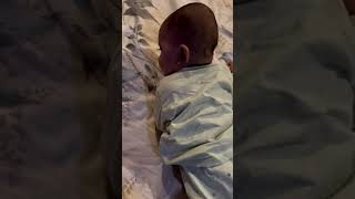 Milestone moment -lil champ first flip#shortsvideo #twinbabys #viralvideo #milestone #vlog