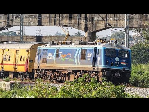 wap7 Rashmi locomotive 30601 Indian railways