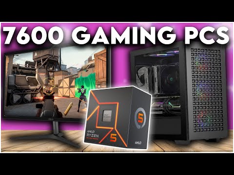 Best Ryzen 5 7600 Gaming PC Builds in 2024 🛑 1080p, 1440p & 4K!