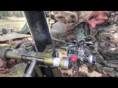 Live-fire Mortar Range: M252A1 81mm Mortar System