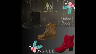 Atalina Boot Merry and Bright