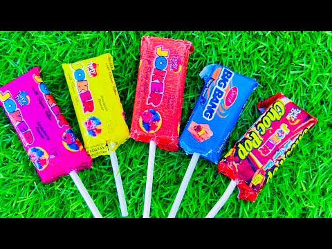 Some popular Candies in the World | New Milk Bottle | mini Cooking | Ice Cream Pop It | Asmr Coca