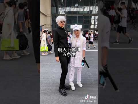 中国のコスプレ展で五条悟の神再現者が現る【その7】