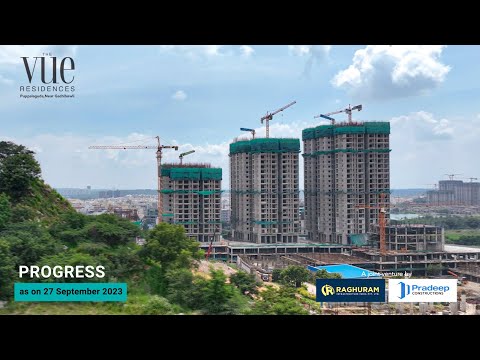 The VUE Residences | Construction Status 27th Sep 2023 | RRPC