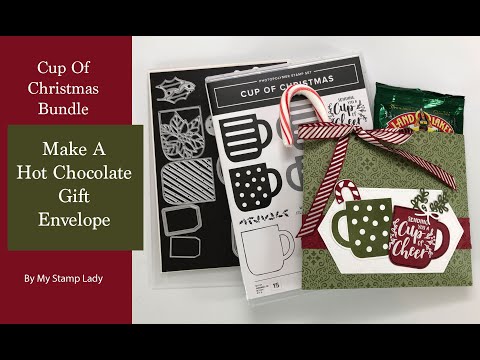 How To Make An Easy Gift Envelope For Hot Chocolate