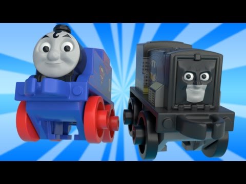 Thomas & Friends MINIS: Diesel as Batman Saves Thomas as Superman! (Draft Animation)