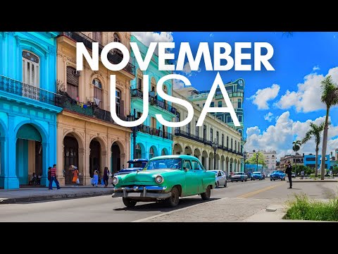 Places to visit in November in USA - Travel Video