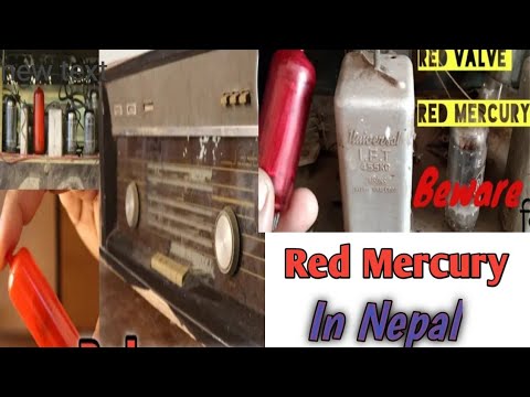 Red Mercury In Old Tv And Radio Found In Nepal| How To Find Red Mercury | Real Or Fake Watch The End