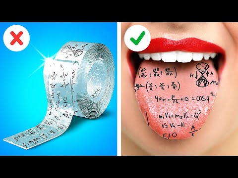 MIND-BLOWING ART HACKS EVERY STUDENT MUST TRY 🎨 Creative School Hacks! Funny Situations by 123 GO!