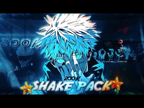 GOJO神 SHAKE PACK + 3D TEXT🎁 (Thank you for 200K!)💞