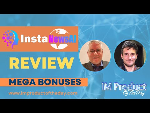 Insta News AI Review + Award-Winning Bonuses To Make It Work FASTER (Worth $997)!