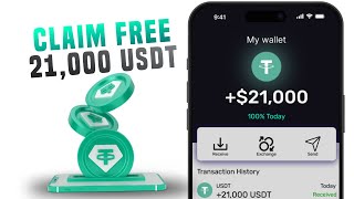 How to Get 21,000 USDT for Free – Step-by-Step Guide!