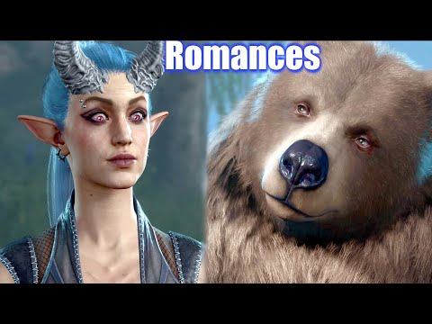 Baldur's Gate 3 - Companions Romance Scenes