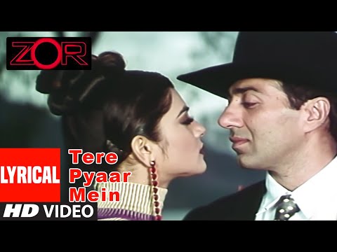 Tere Pyaar Mein | Shankar Mahadevan, Hema Sardesai | ZOR | Sunny Deol, Sushmita Sen