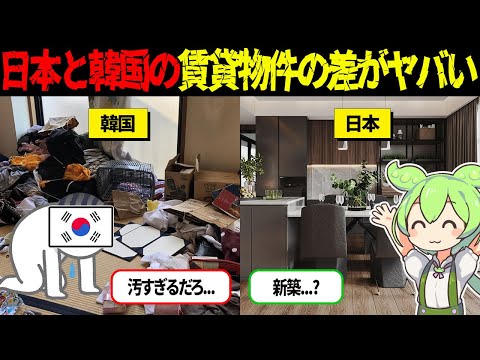 韓国で長年暮らした外国人が日本に移住した結果…あまりの差に開いた口が塞がらないww【ずんだもん＆ゆっくり解説】