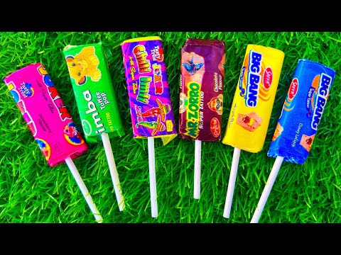 Candies in the World | New Milk Bottle | mini Cooking | Ice Cream Pop It | Asmr Coca