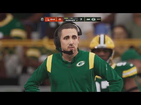 MADDEN 24: Packers vs Browns Preseason PS5 GAMEPLAY 🏈