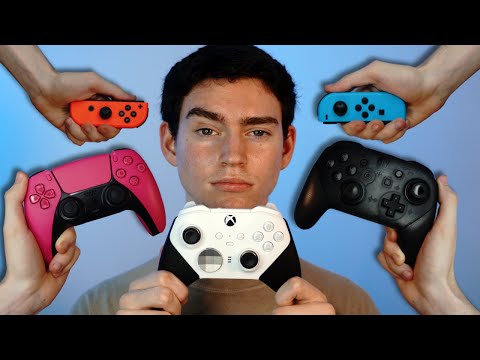 The ULTIMATE ASMR Controller Sounds Video (Button clicking, Tapping, Scratching & MORE)