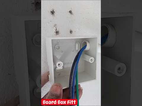 Make a 4×4 PVC Board Fittings 🤯▶️ | PVC Board Connecting #electrical