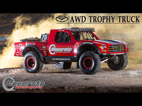 BRAND-NEW AWD Trophy Truck || Concrete Motorsports