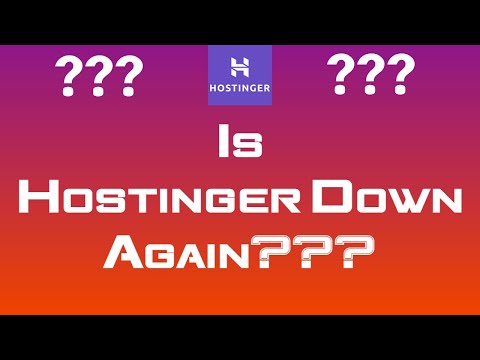 Is Hostinger Server Down Again | KCooLest | How To Fix Hostinger | Hostinger Server Down |