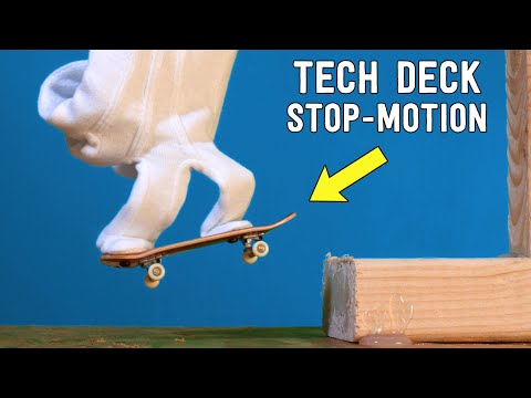 TECH DECK the Halls – Stop-motion by Andymation)