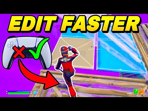 How To EDIT FASTER on CONTROLLER + Remove INPUT DELAY (Fortnite Tutorial)