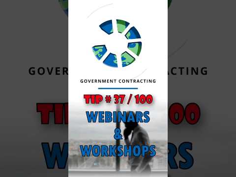 Webinars & Workshops | Win Government Contracts! ✅ #smallbusiness #governmentcontracting #money