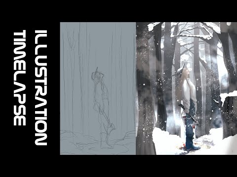 [Illustration Timelapse] Hunting Season [Clip Studio Paint]