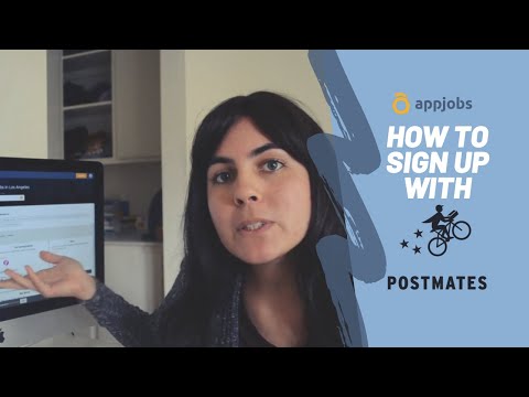 HOW TO SIGN UP WITH POSTMATES | AppJobs.com