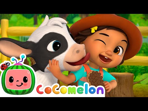 Lola the Cow Song! (La Vaca Lola) - Animals for Nina! | CoComelon Nursery Rhymes & Kids Songs