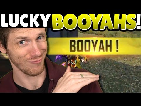 Getting LUCKY Booyahs in Battle Royale!