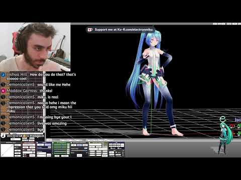 "animating" miku x jerma - enemy