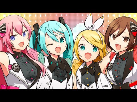 Mitchie M - Newly Edgy Idols feat. Hatsune Miku, Kagamine Rin, Megurine Luka, Meiko