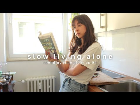 SLOW LIVING | intentional cooking, solo opera date, library visit | spending time alone ep.09