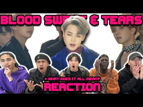 OUR FIRST TIME WATCHING BTS Blood Sweat & Tears + Explained