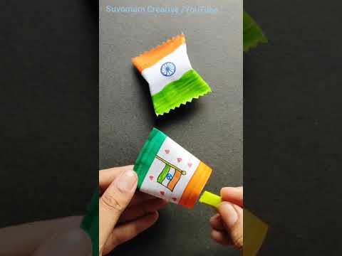 Indian Chocolate Flag | Independence Day Chocolate | India Flag |India Flag | #shorts #youtubeshorts