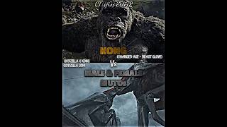 Kong vs Male and Female MUTOs #kong #godzilla2014 #vsbattle #vsedit #wisedit #wis #whoisstrongest