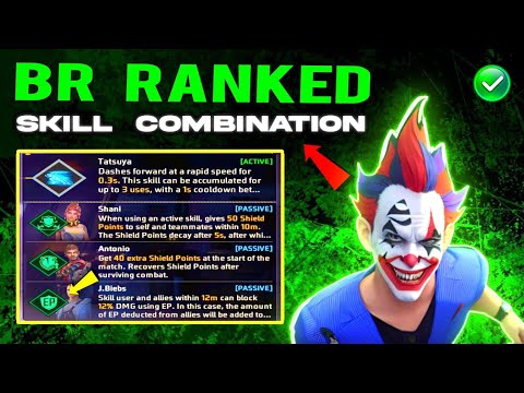 BR-ranked skill combination 2024 | Best character combination in free fire | Character Ability