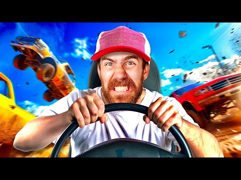 Demolition Derby with a STEERING WHEEL?! Wreckfest