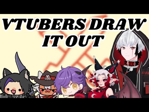 The ultimate vtuber draw battle