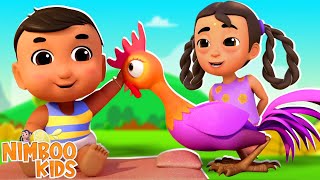 Murga Bole Kukdoo Koo, मुर्गा बोले कुकड़ू कू, Baby Songs in Hindi and Kids Animation Videos