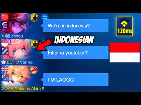 I PLAYED WITH CHOOU IN INDONESIA SERVER! (HARDGAME) -MLBB