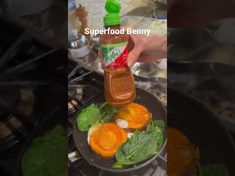 SUPER BENNY🍳 Watch full video link in comments #healthybreakfast #superfood #easybreakfast