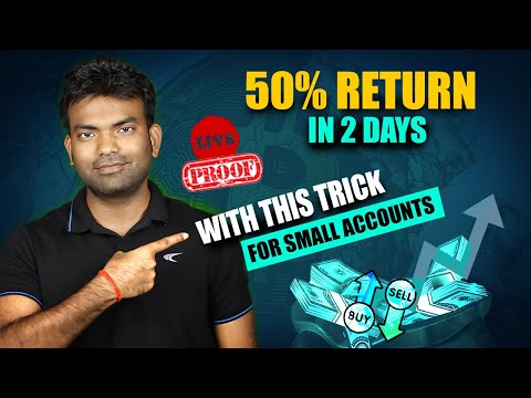 Live Proof- 50% Return in Just 2 Days | How To Grow Small Account in Crypto | Binance Future Trading