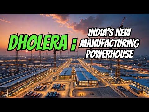 Government's SECRET PLAN for DHOLERA: Future Manufacturing Hub in INDIA | #smartcity #development