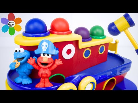 Sesame Street Elmo and Friends Boat Adventure | Learning Video for Toddlers and Kids!