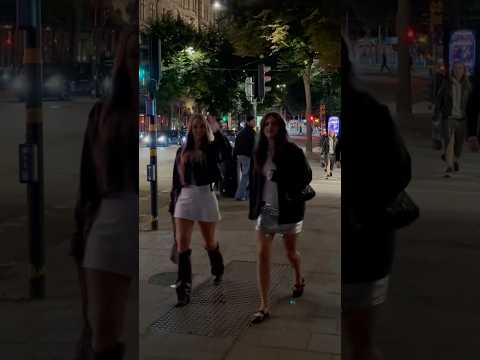 Swedish girls at night #sweden #nightlife #shorts #viral #shortsfeed #stockholm #night #party #2024