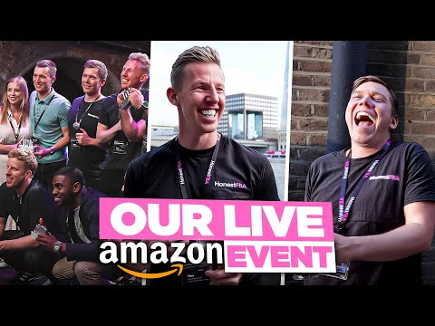 We threw an Amazon FBA event in LONDON