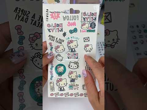 Cute Sanrio Hello Kitty stickers #sanrio #sticker #hellokitty